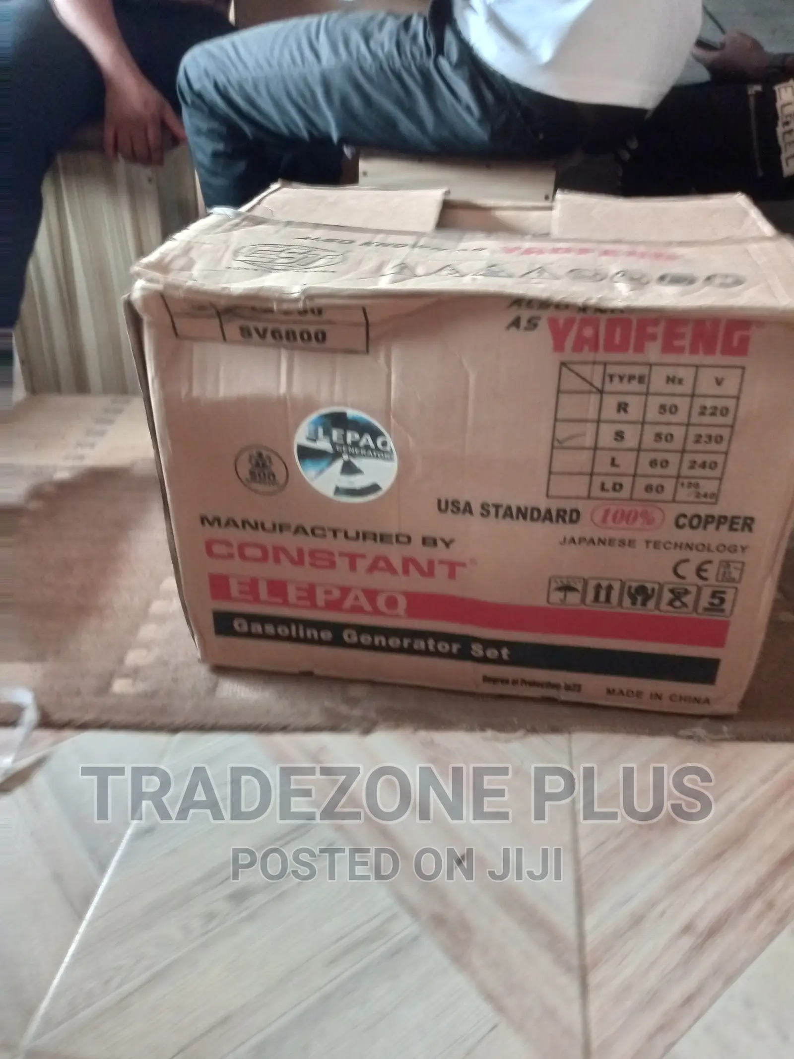 New in Sv5800 Elepaq Constant Manual Generator
