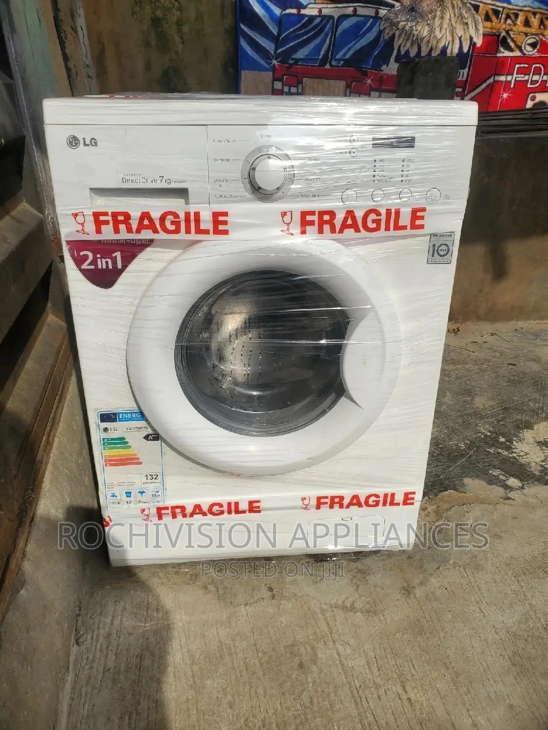 LG Direct Drive 7 Washing Machine Heavy-Duty Washing Machine