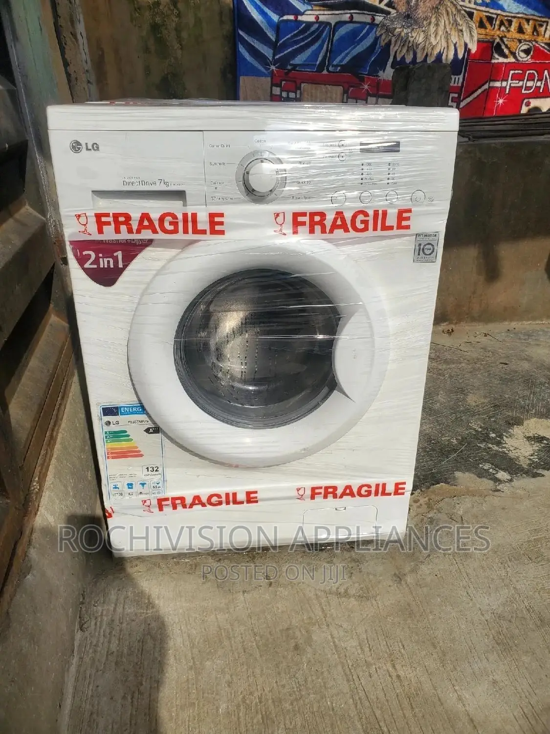 LG Direct Drive 7 Washing Machine Heavy-Duty Washing Machine