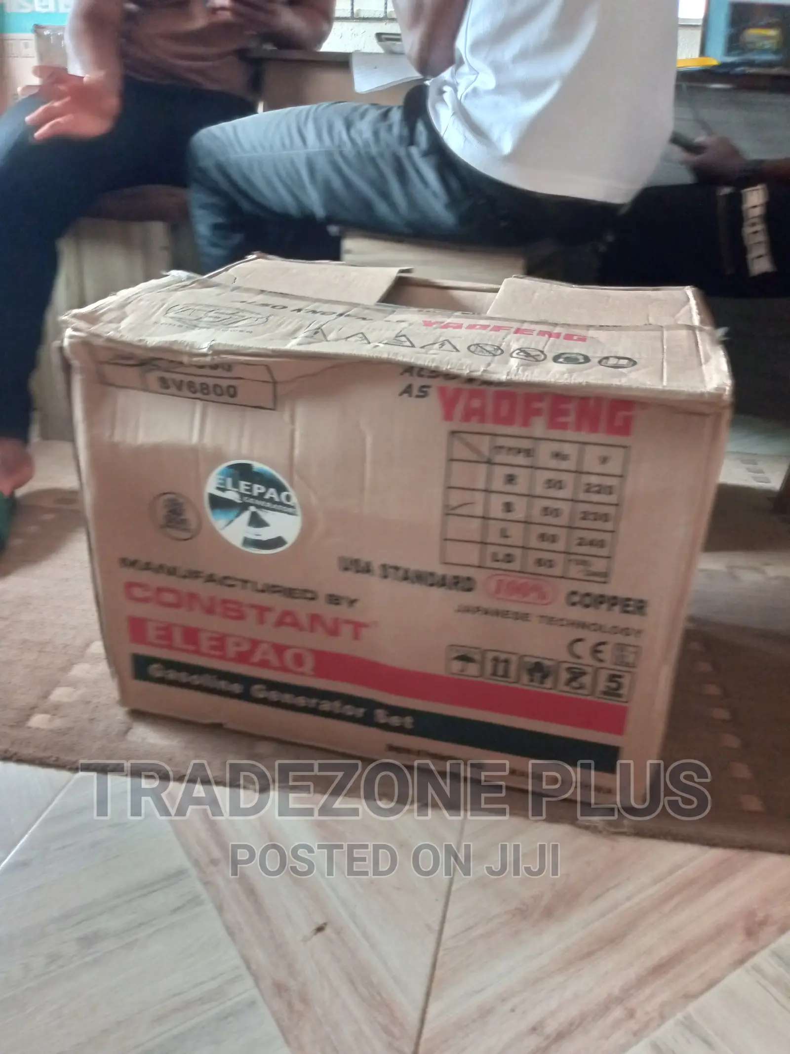 New in 3.5kva Elepaq Constant Manual Generator-Sv5800