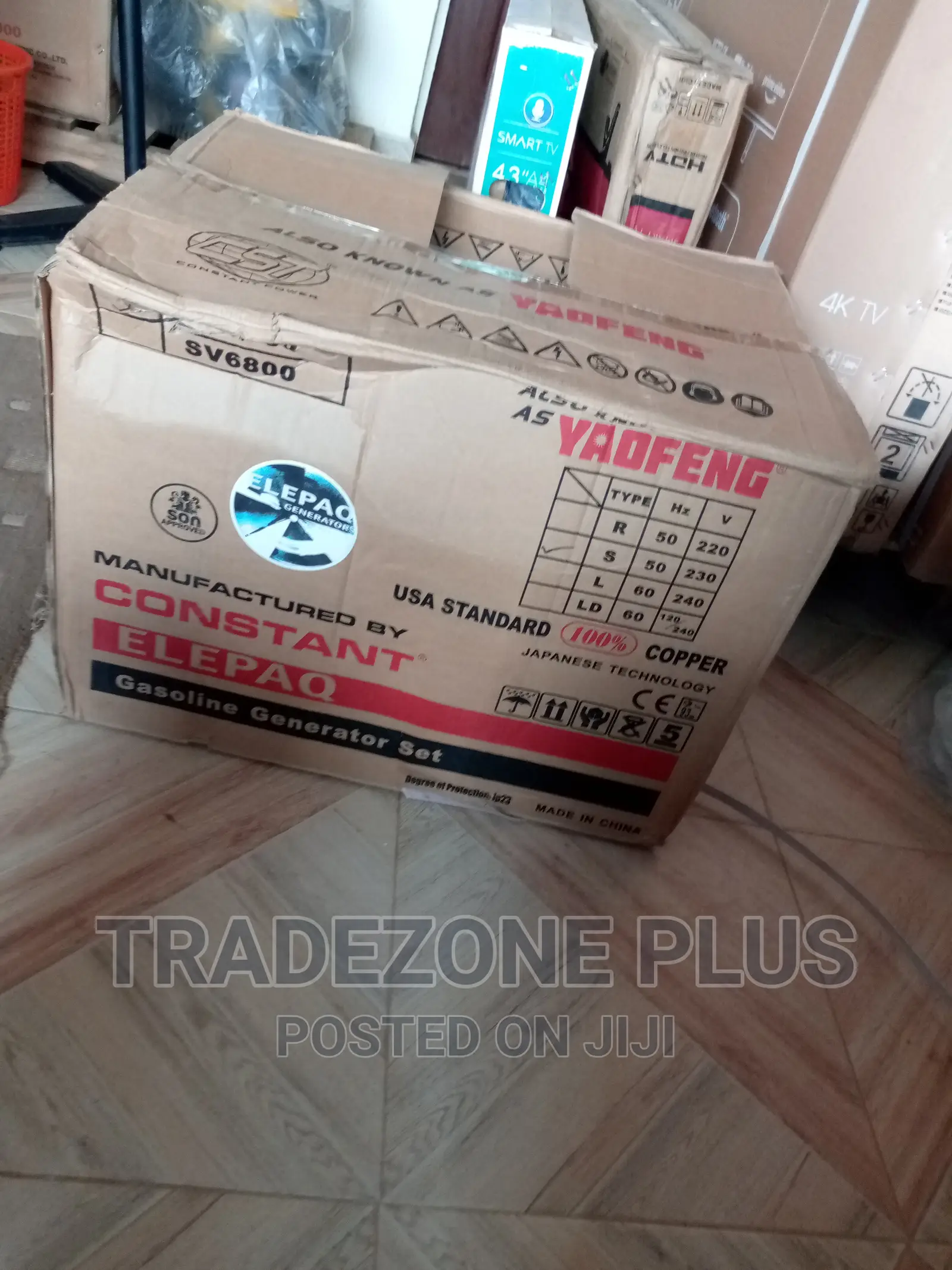 Original Sv5800 Elepaq Constant Manual Generator