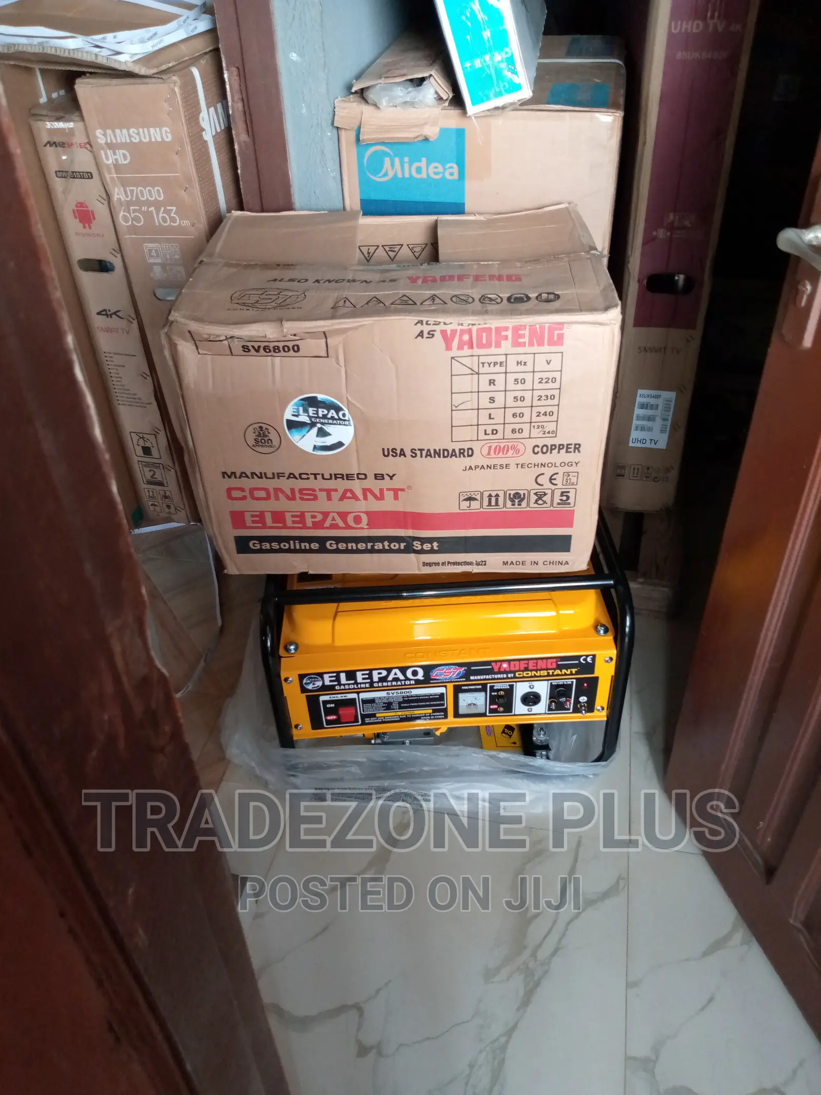 Affordable Elepaq Constant Manual Generator-Sv5800