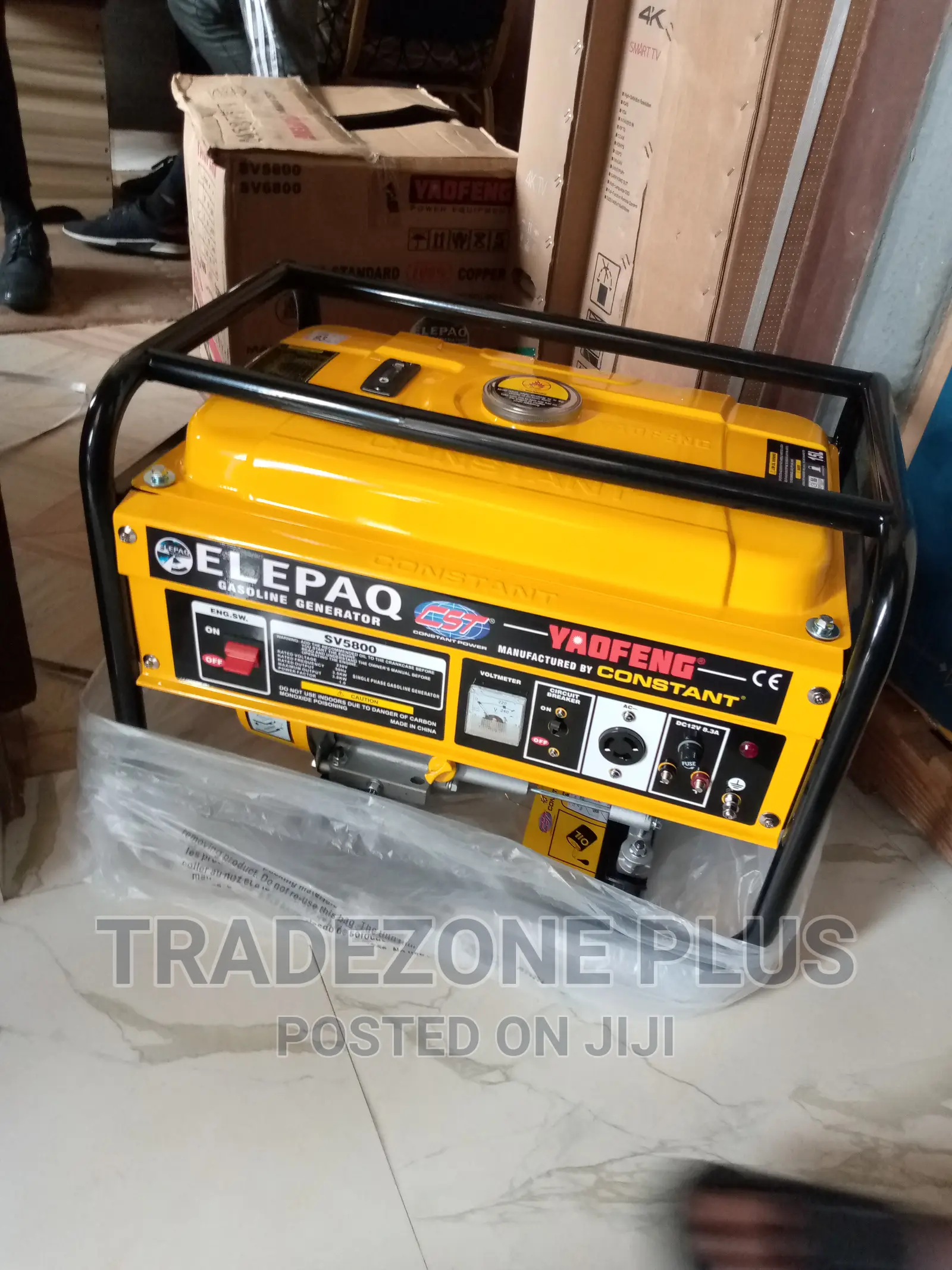 Affordable Elepaq Constant Manual Generator-Sv5800