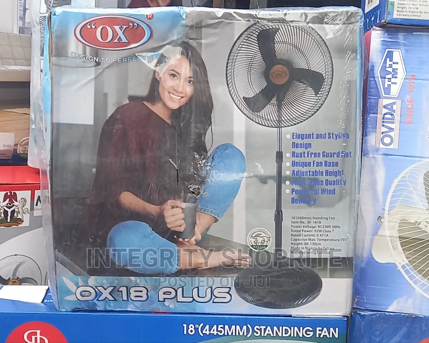 Ox Plus 18" Stand Fan