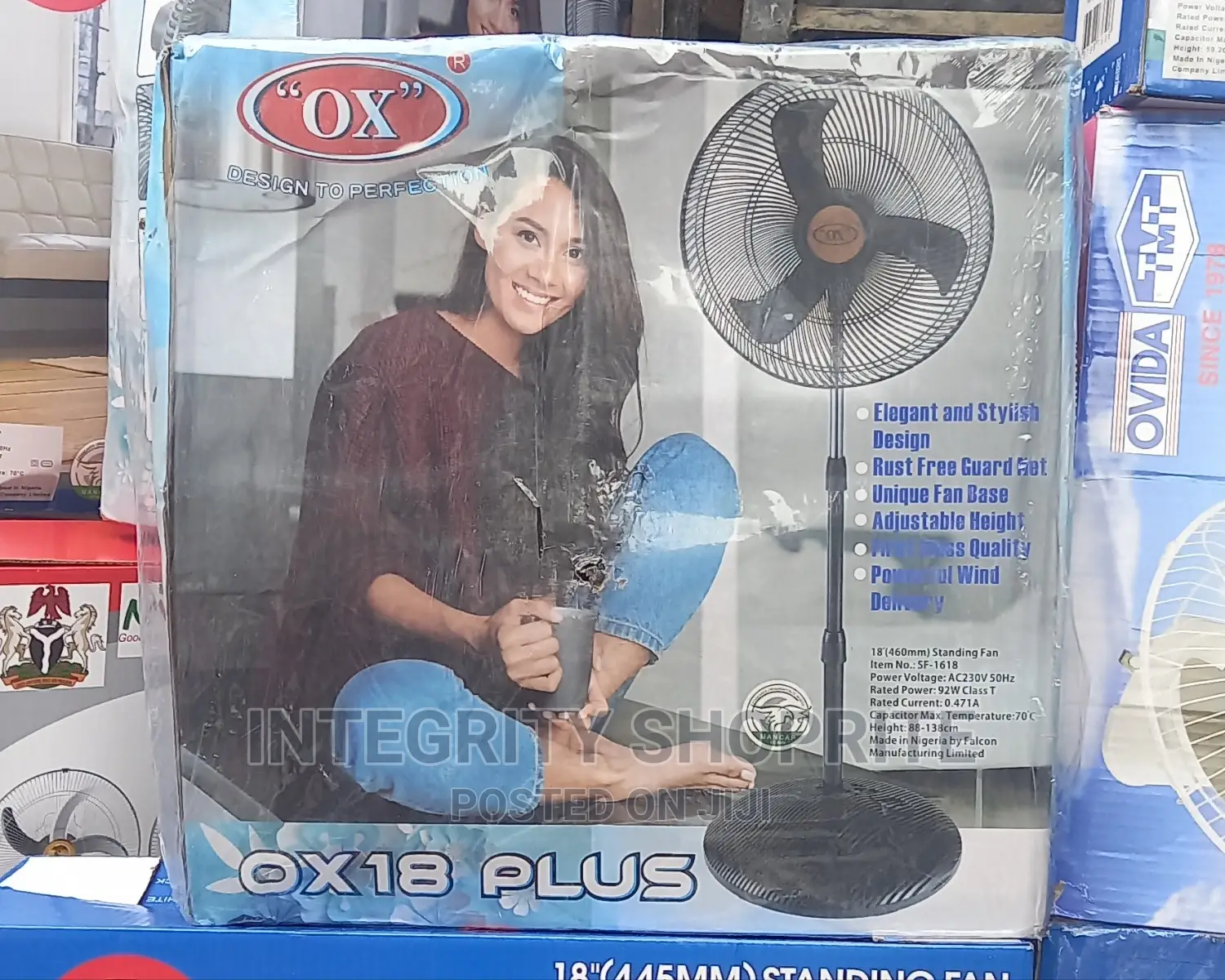 Ox Plus 18" Stand Fan