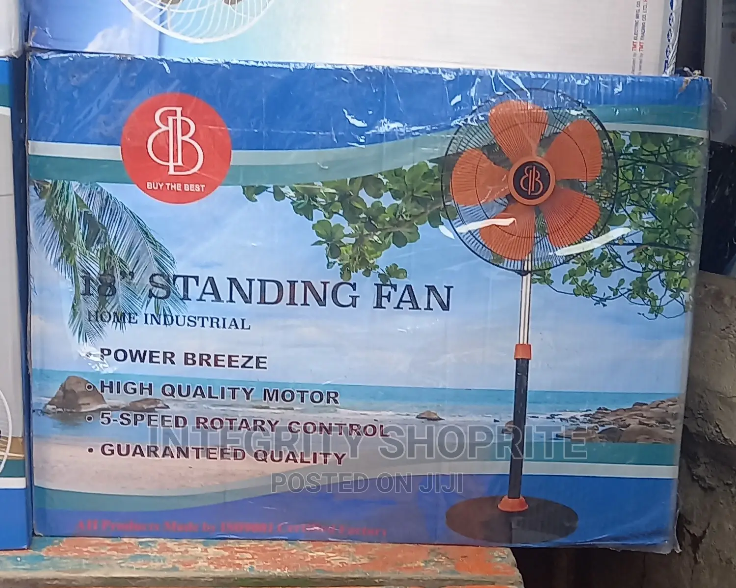 Bb 18' Inches Home Industrial Fan8,000