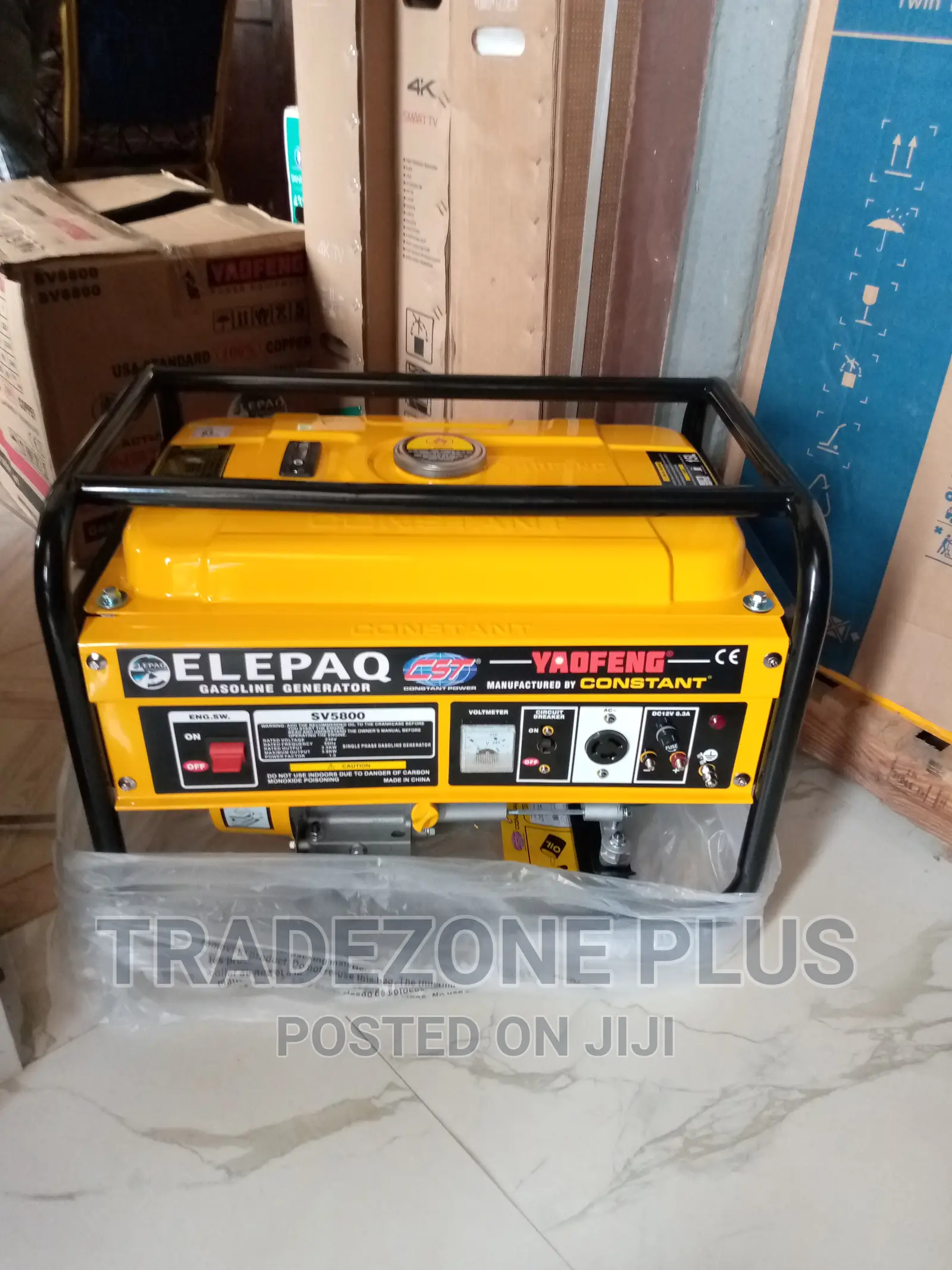 Introducing the New 3.5kva Elepaq Constant Generator