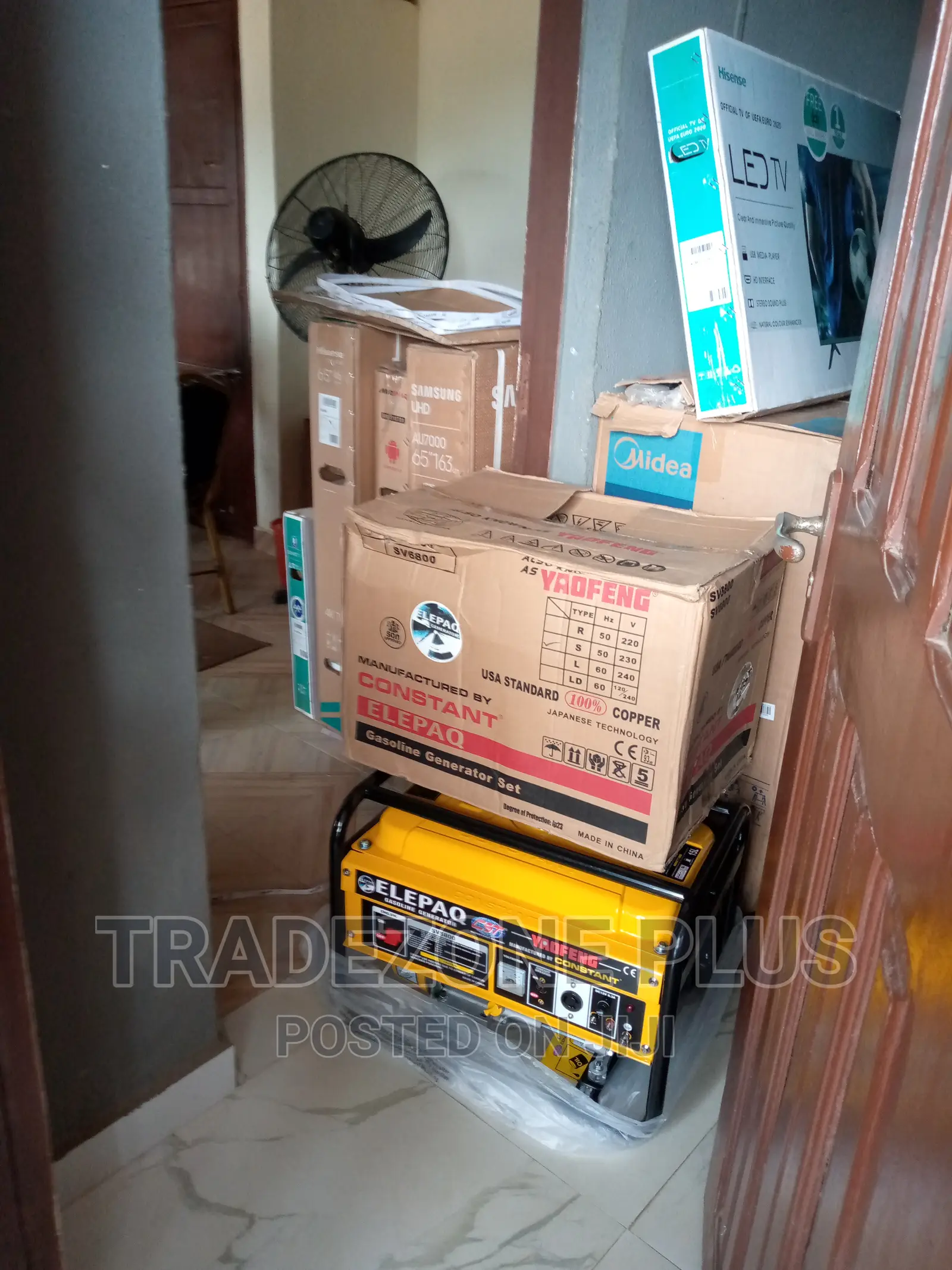 Quality Sv5800 Elepaq Constant Manual Generator