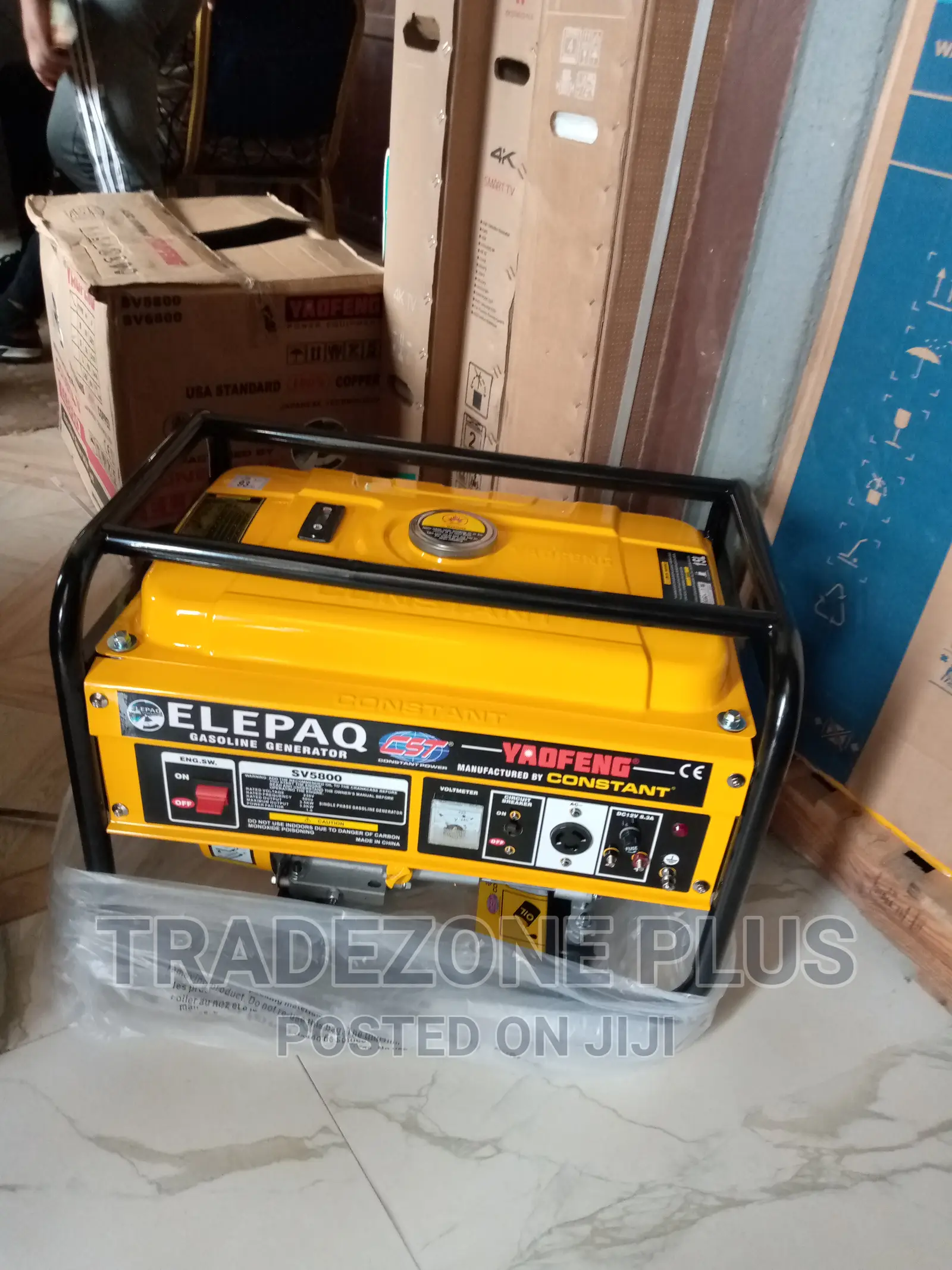 Quality Sv5800 Elepaq Constant Manual Generator