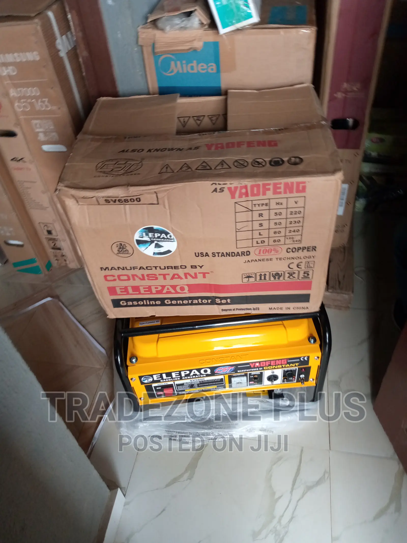 Effective 3.5kva Elepaq Constant Generator