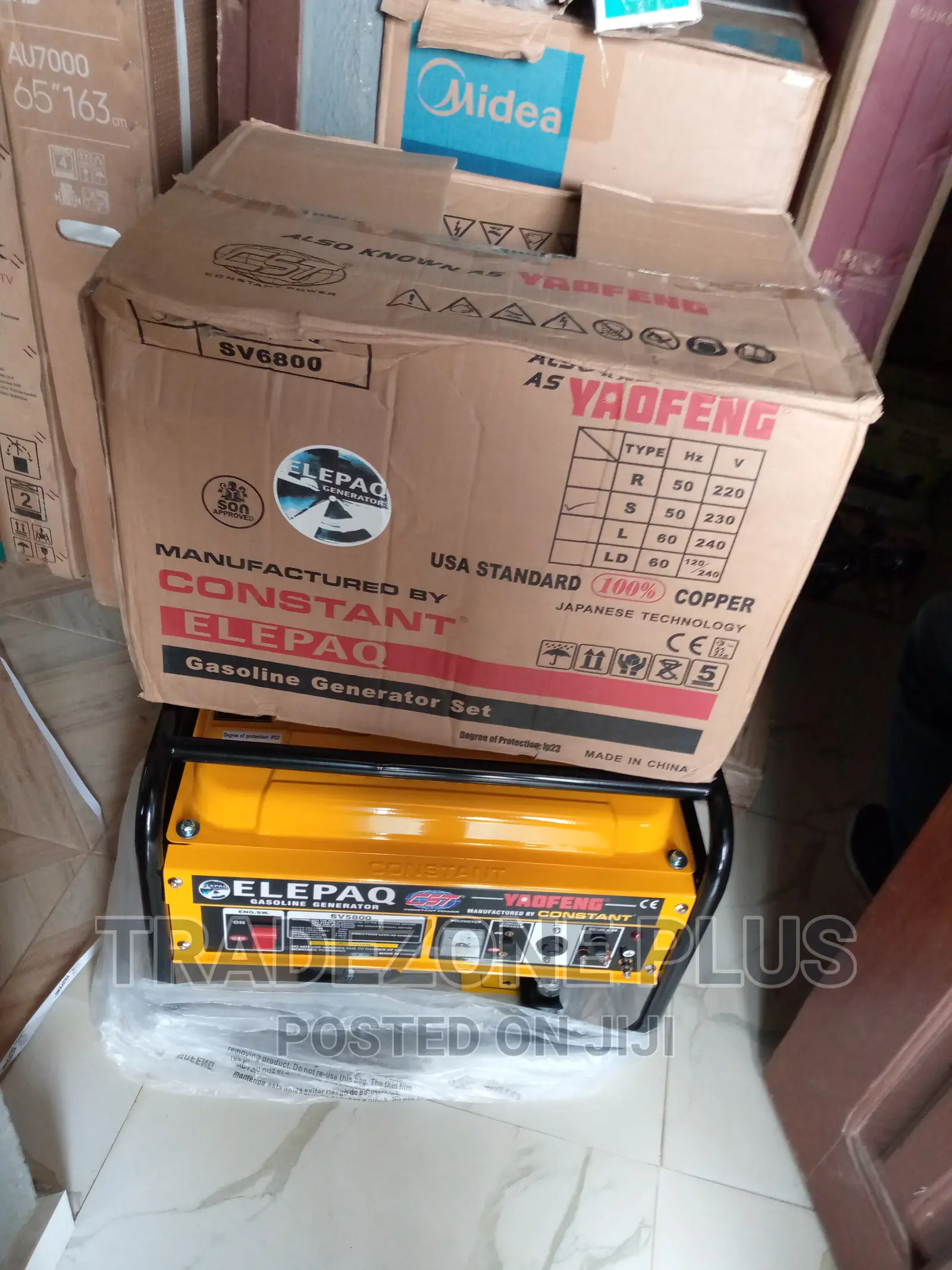 Effective 3.5kva Elepaq Constant Generator
