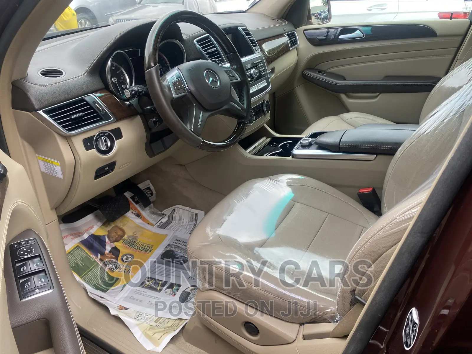 Mercedes-Benz M Class 2014 Burgundy