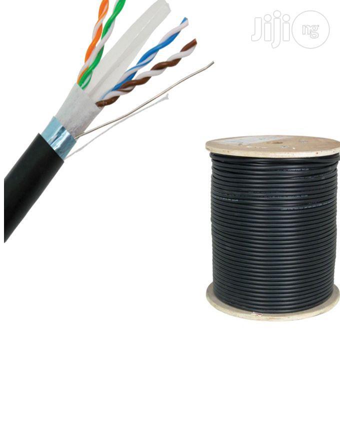 Direct Burial/Outdoor Rated Shielded Cat6 Ethernet Cable