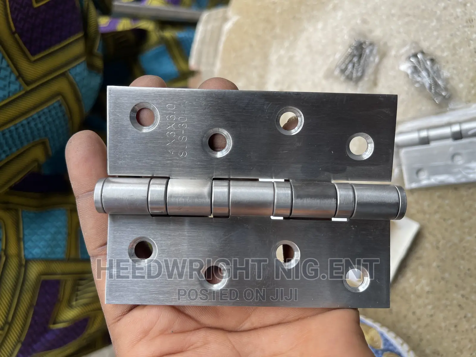 “4” Stainless Steel Butt Hinges
