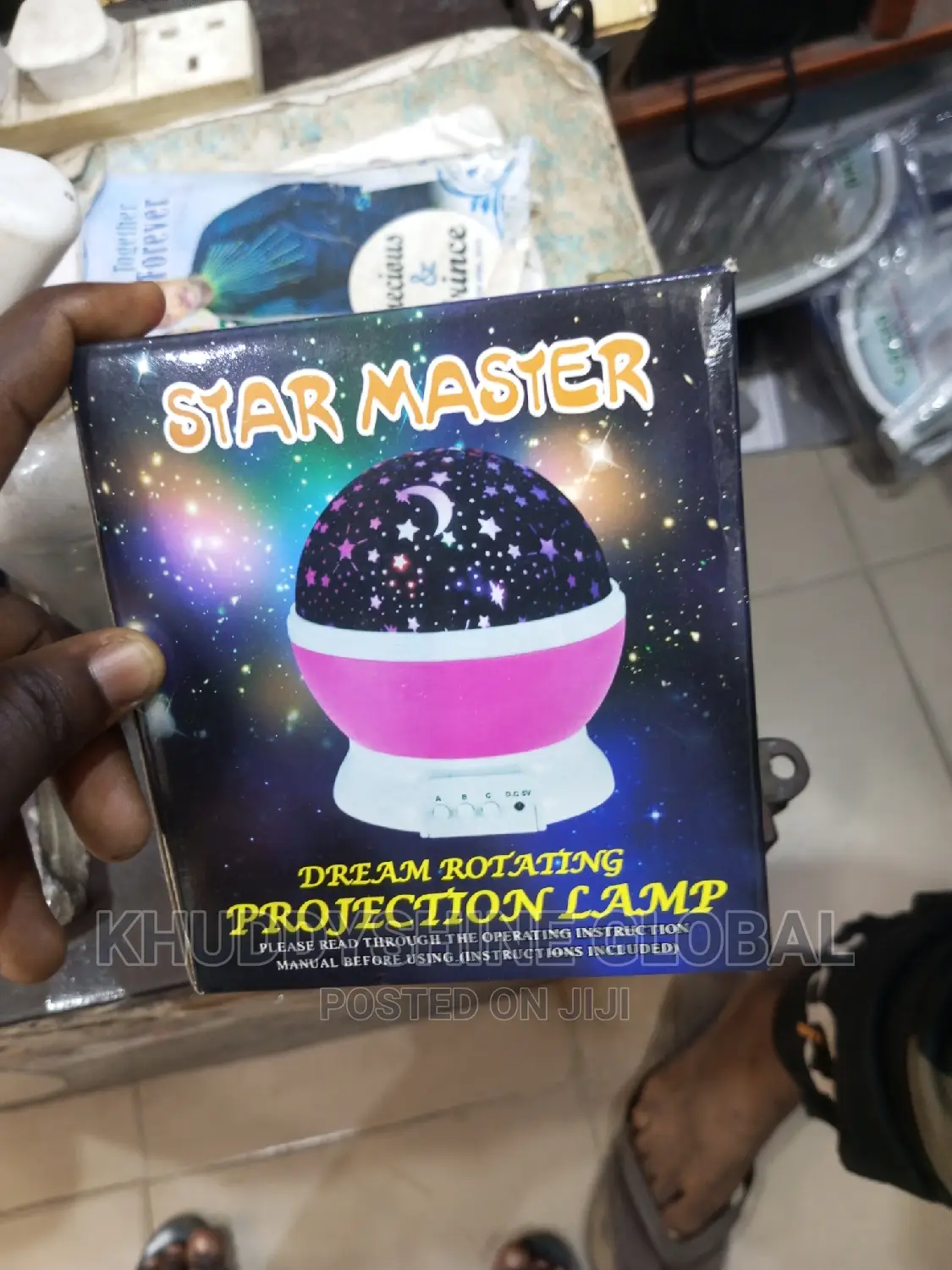 New Star Master Dream Color Rotating Changing Lamp Projecto