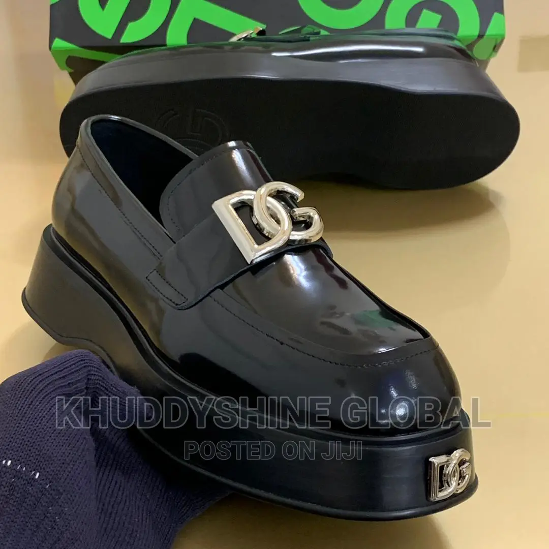 Men's Thick Double-Sole Luxury Leather Corporate Shoes