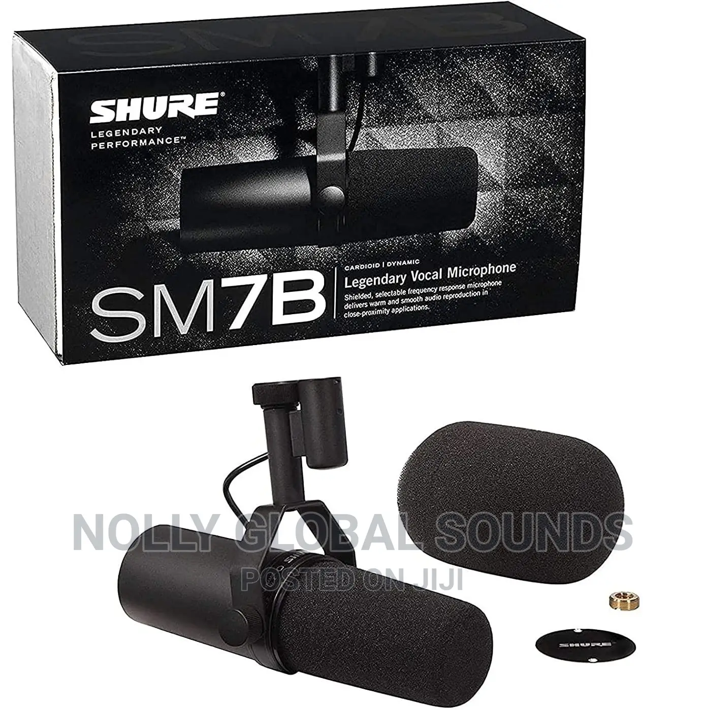 Shure SM7B Dynamic Vocal Studio Microphone