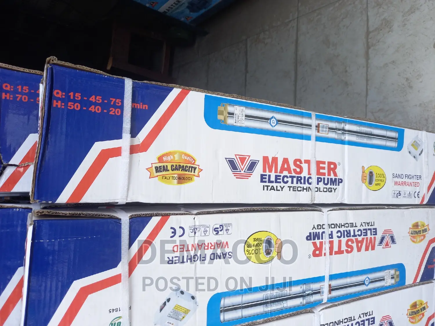 Master Submersible Pump 1.5hp