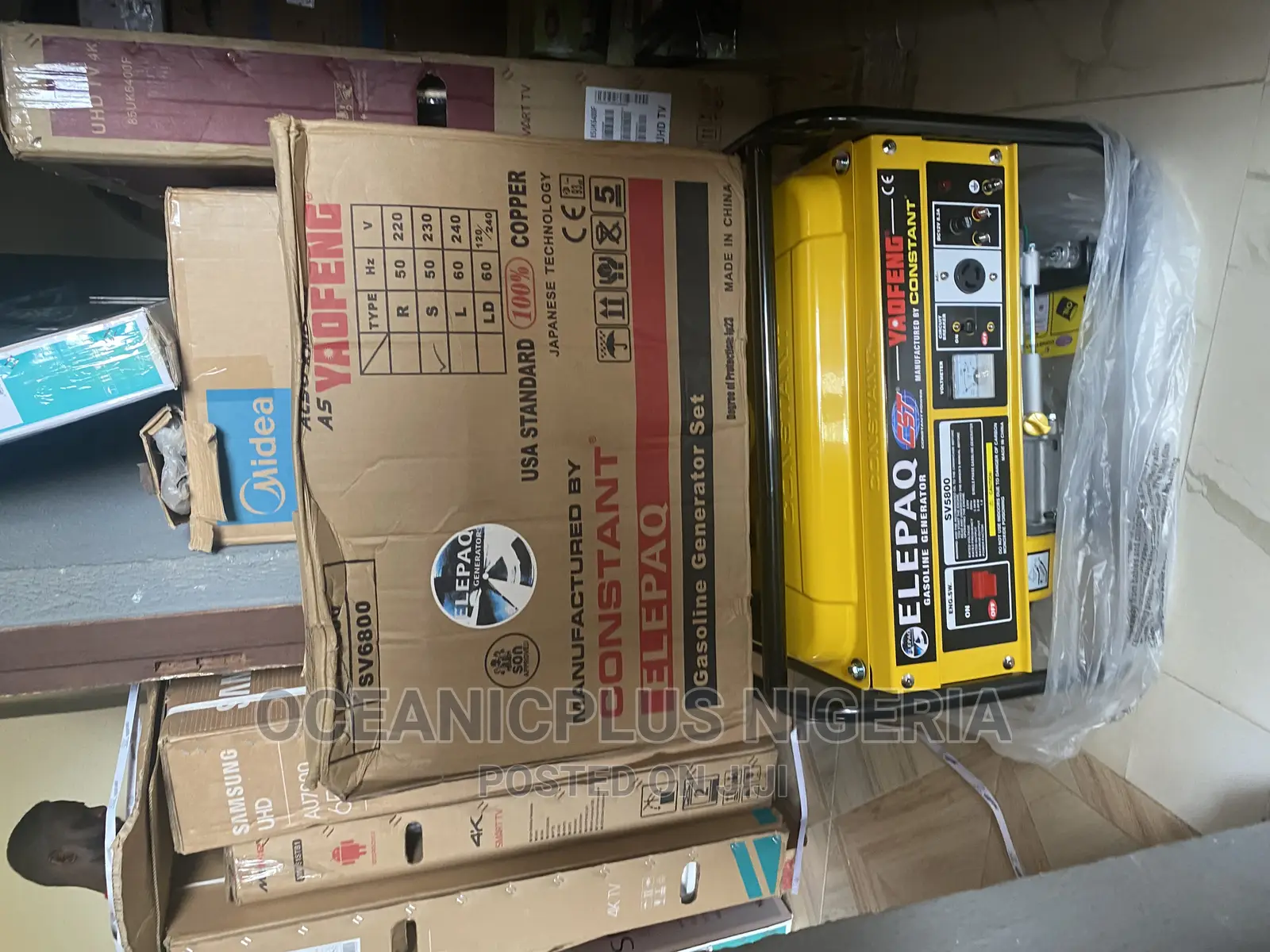 Elepaq Constant 3.5kva Manual Start (Sv5800
