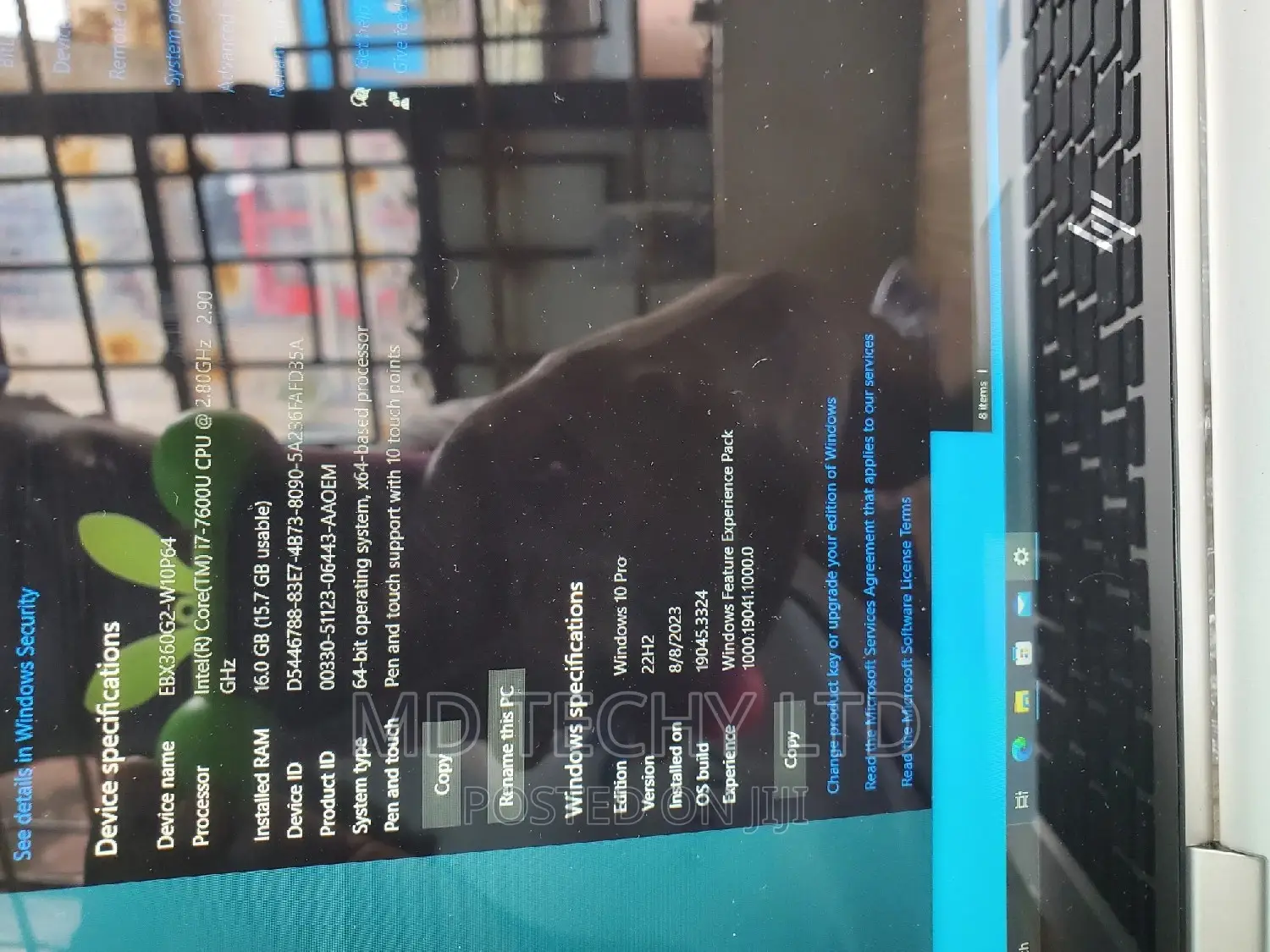 Laptop HP EliteBook X360 1030 G2 16GB Intel Core I7 SSD 512GB