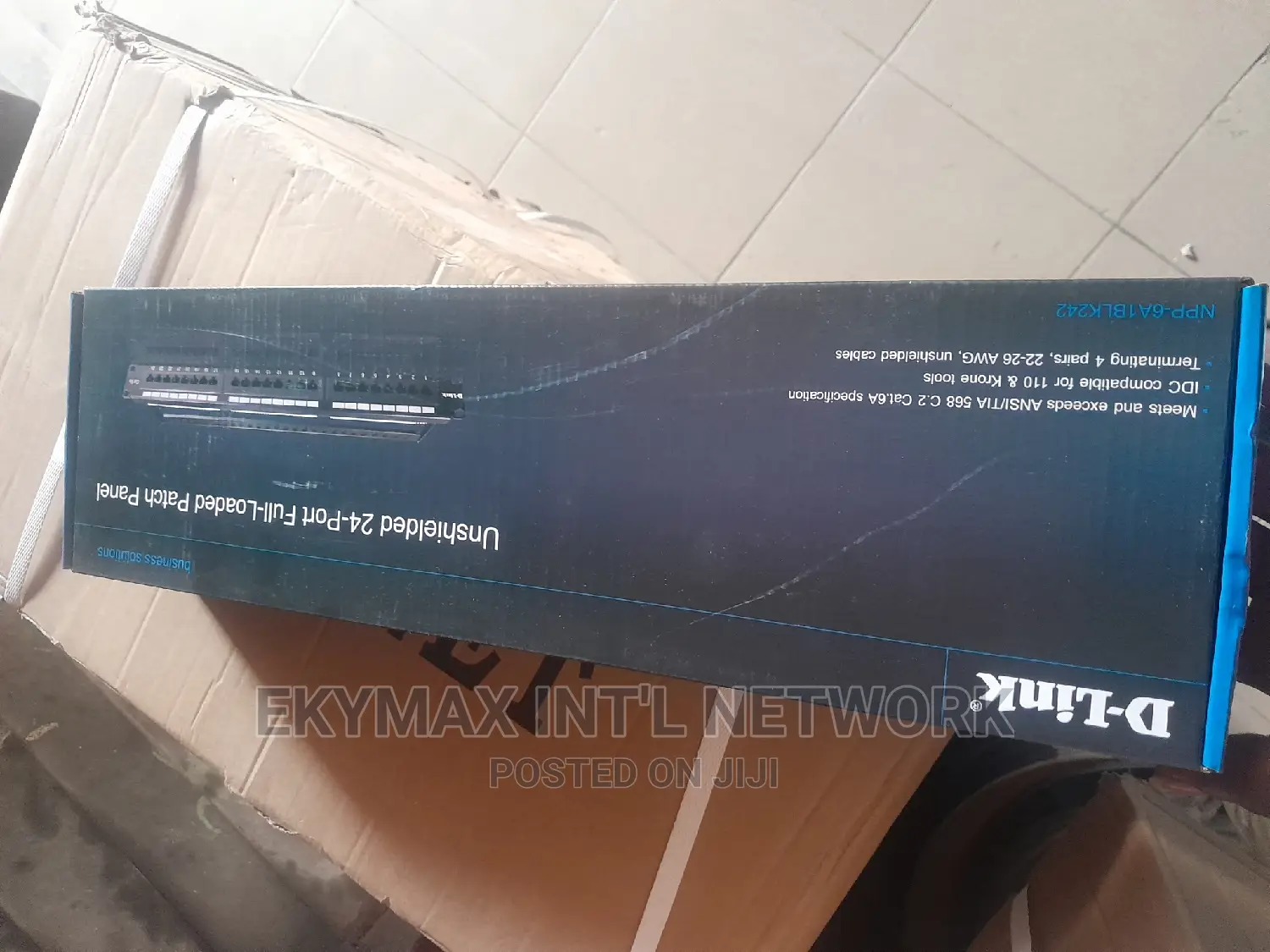 D Link Cat6 Patch Panel