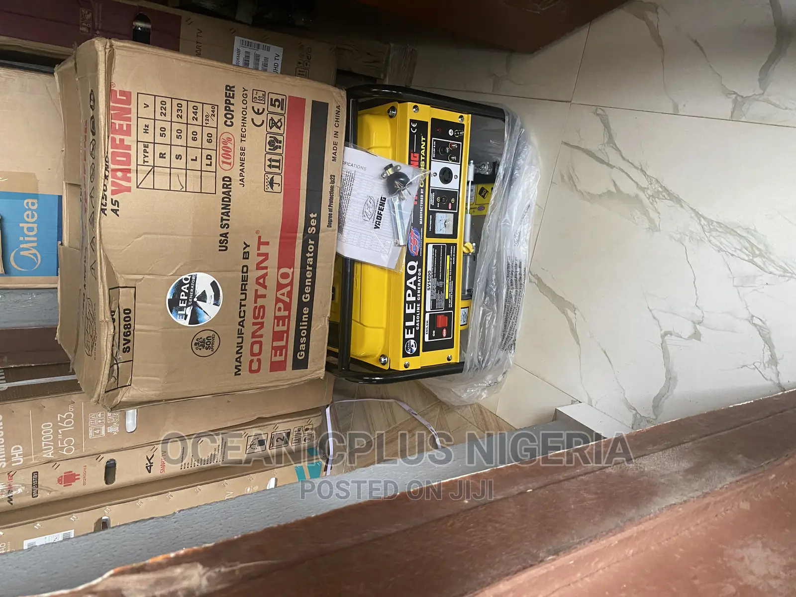 Suitable Elepaq Constant 3.5kva Manual Generator (Sv5800