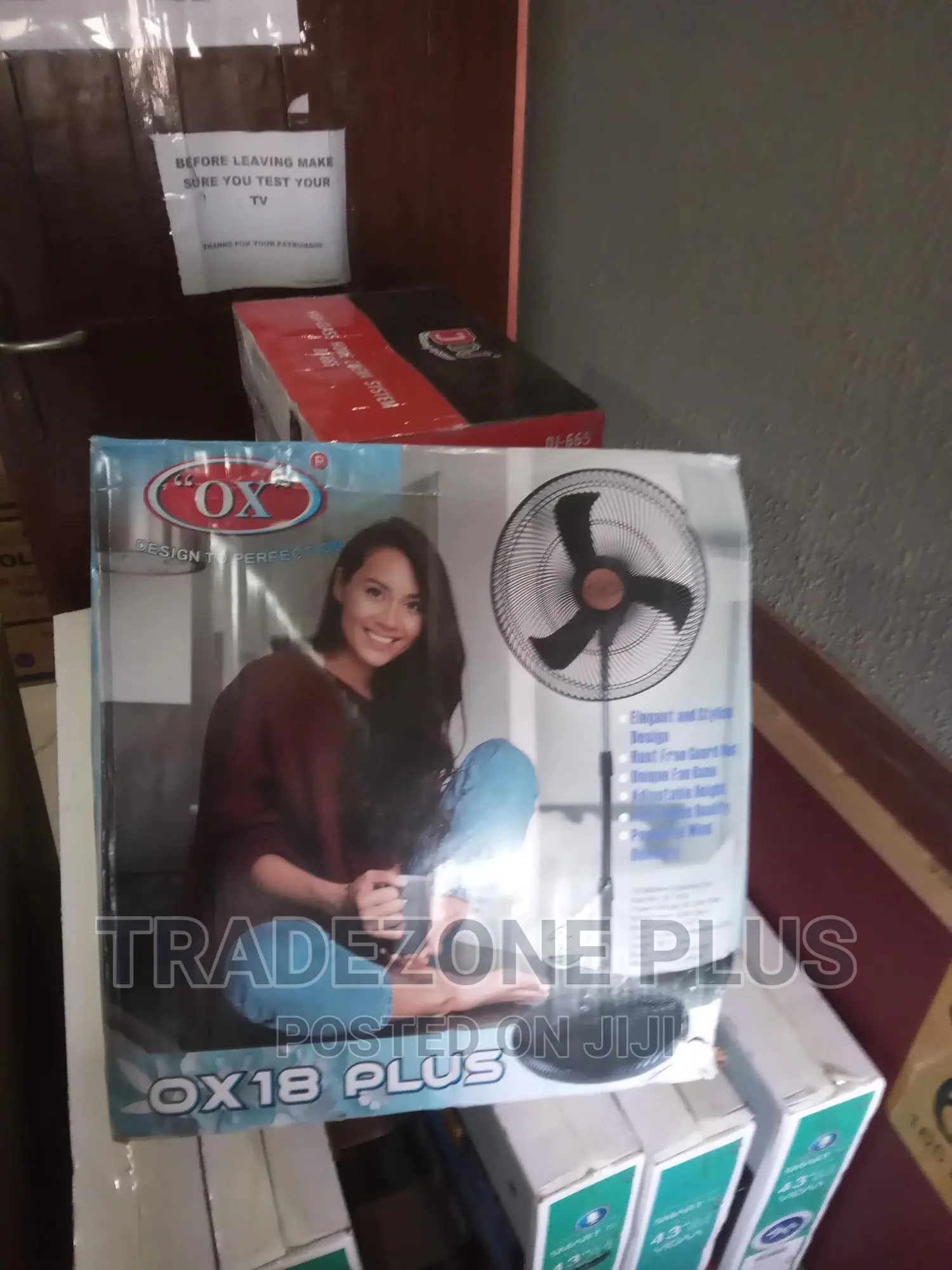Brand New OX Standing Fan (Sf-1618) 18''