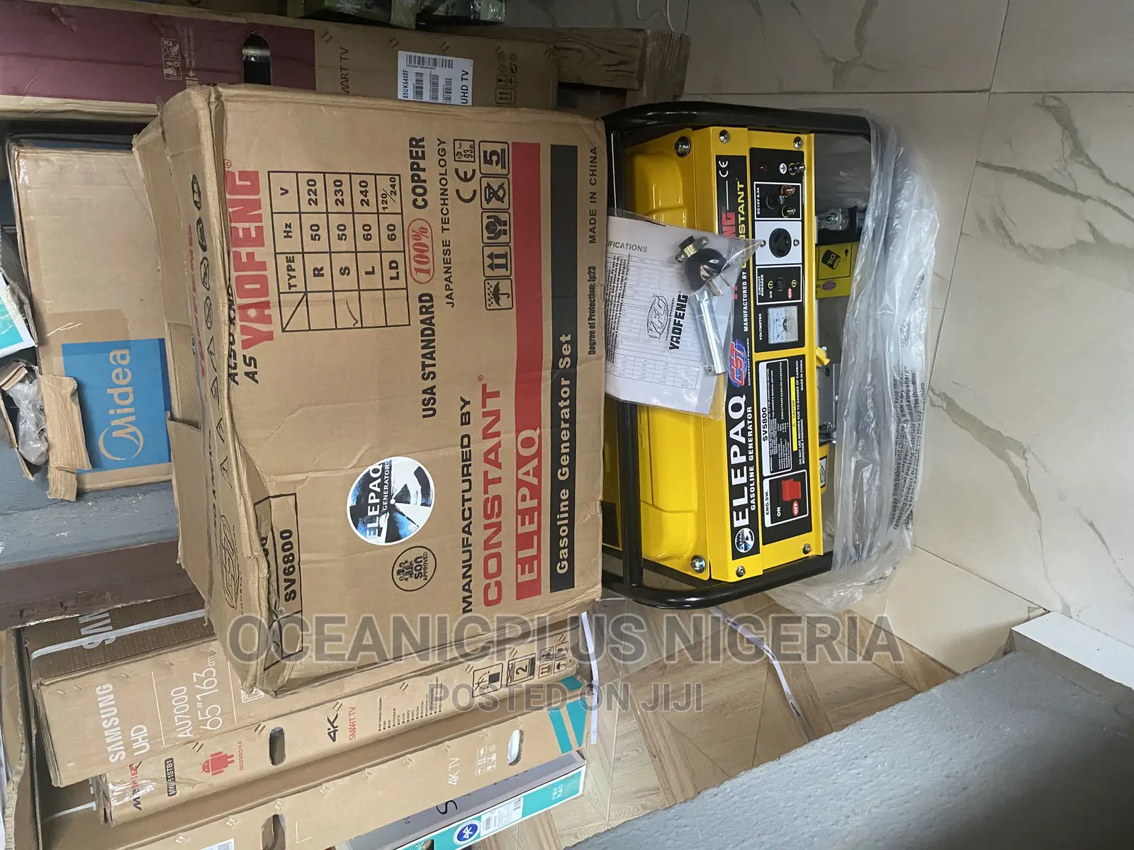 Advance Elepaq Constant 3.5kva Manual Generator (Sv5800