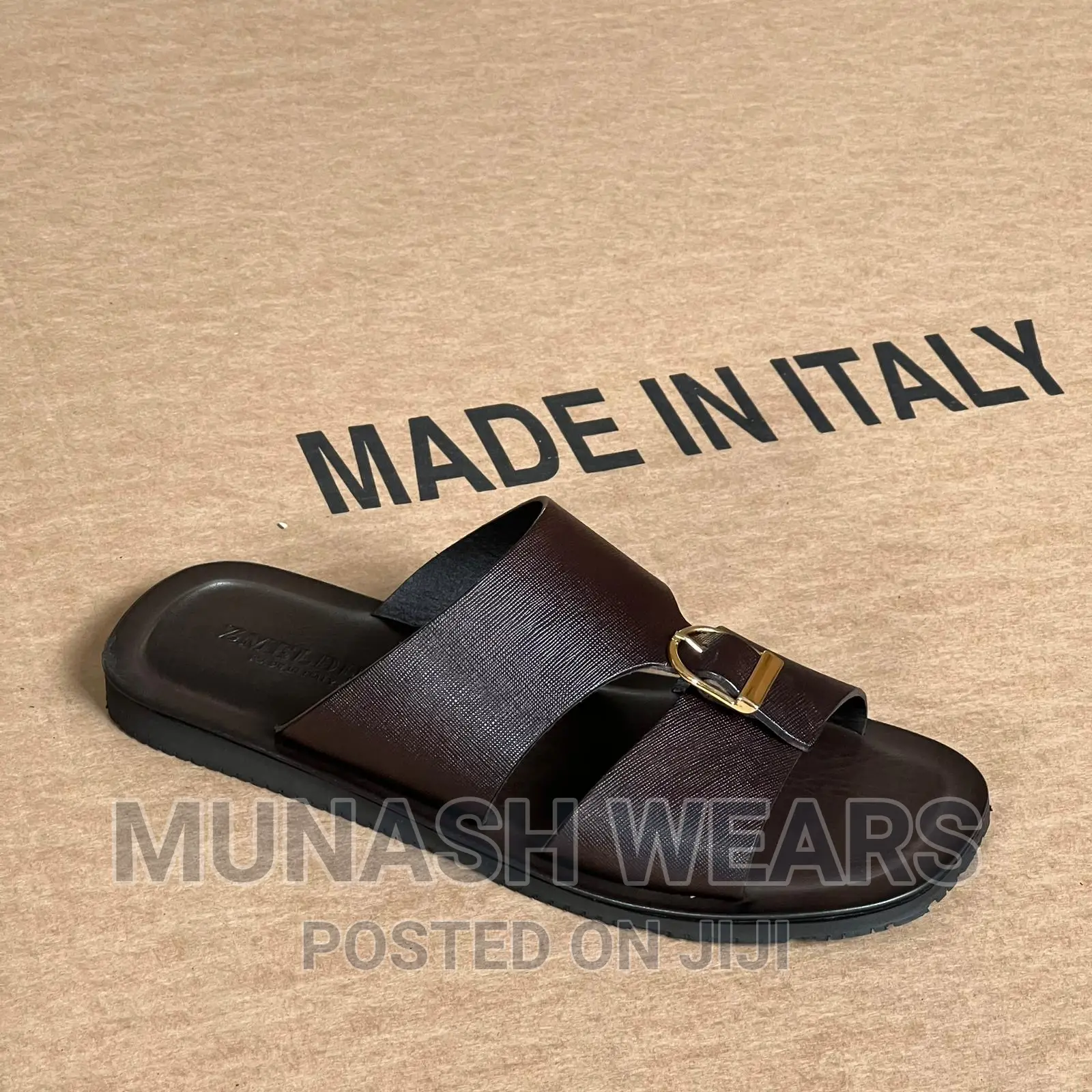 Pure Italian Leather Slipers