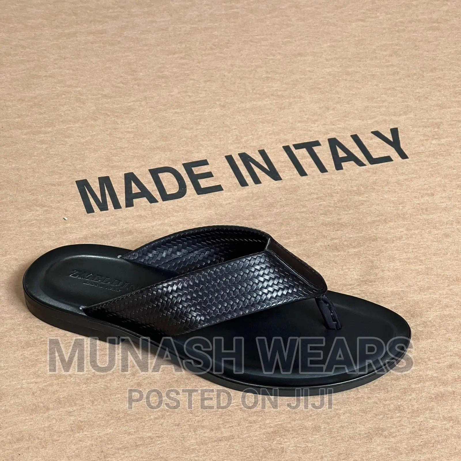 Pure Italian Leather Slipers