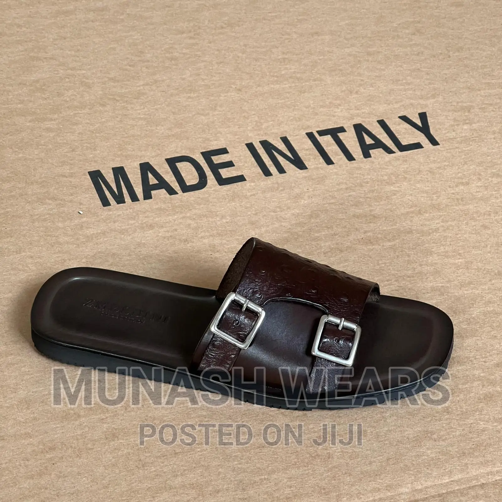 Pure Italian Leather Slipers