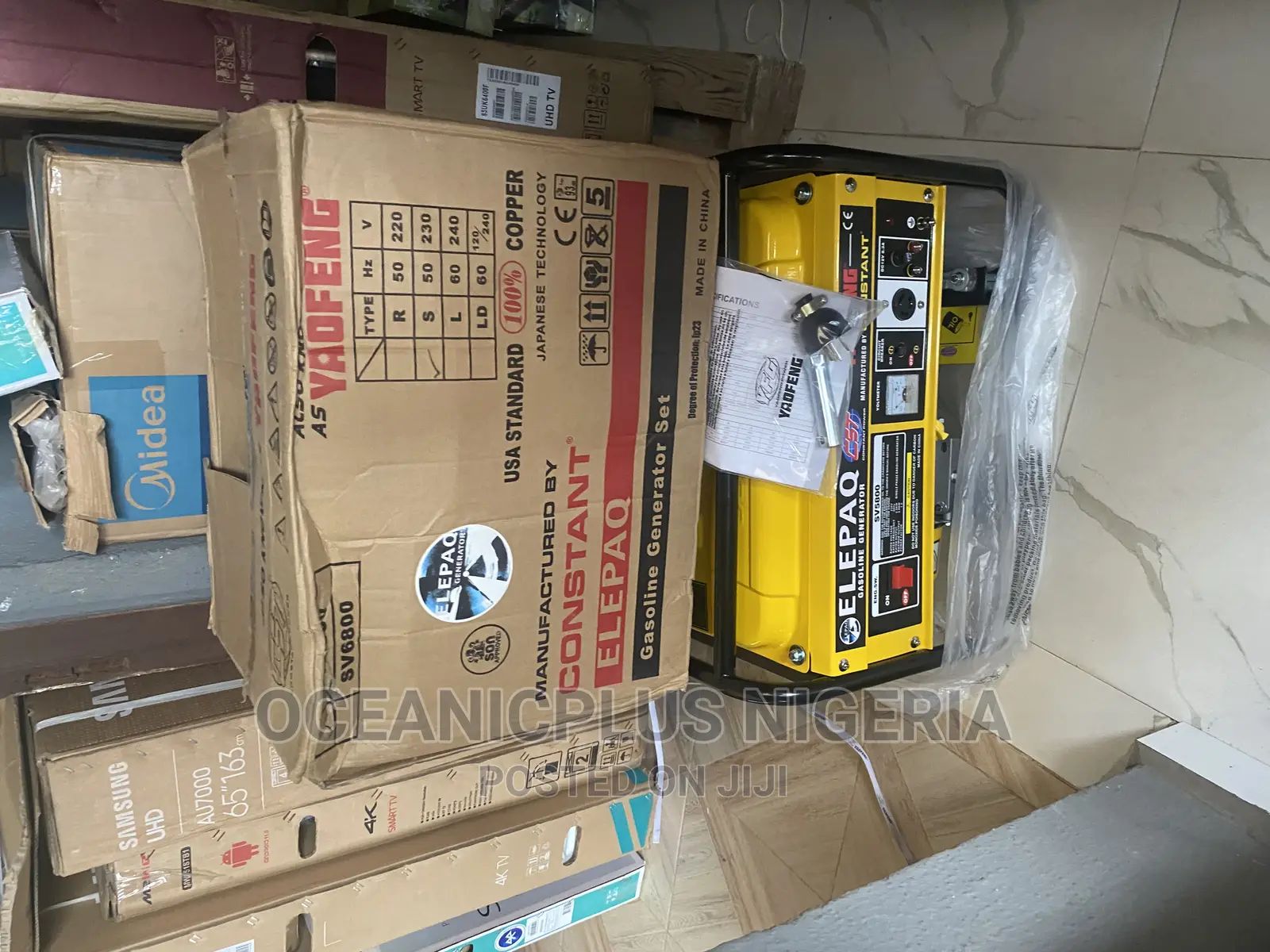 New Model Elepaq Constant 3.5kva Manual Generator (Sv5800