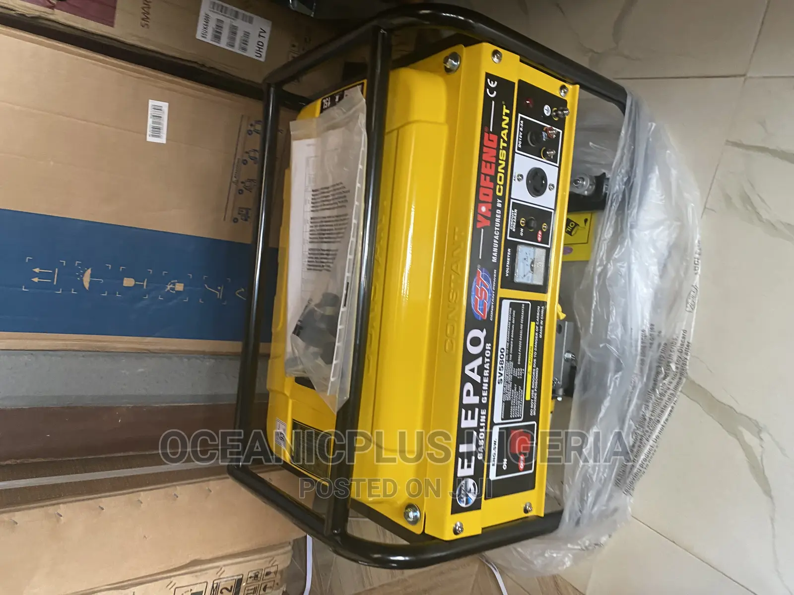 New Model Elepaq Constant 3.5kva Manual Generator (Sv5800