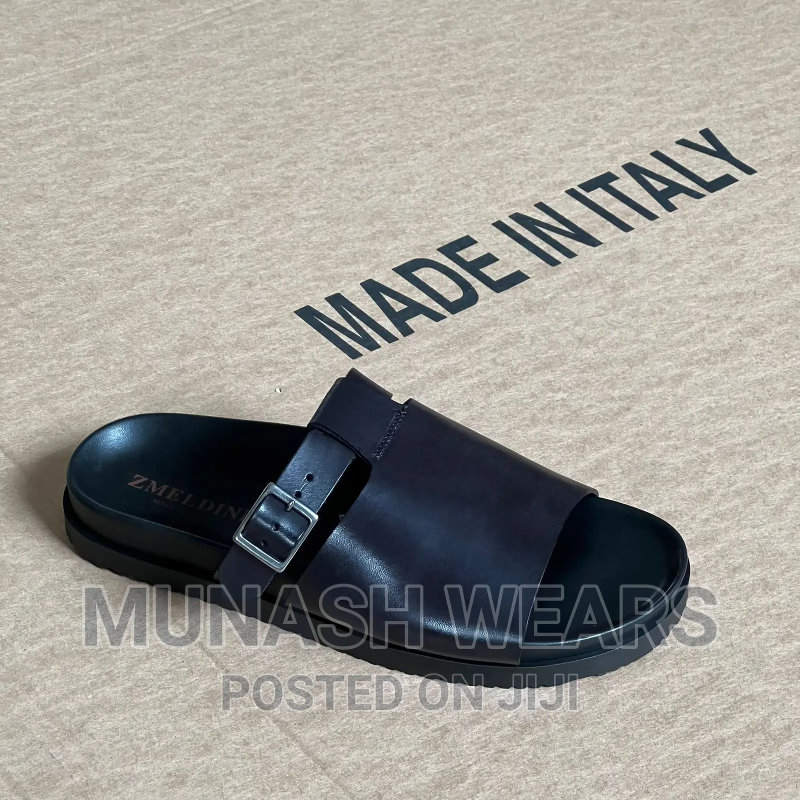 Pure Italian Leather Slipers