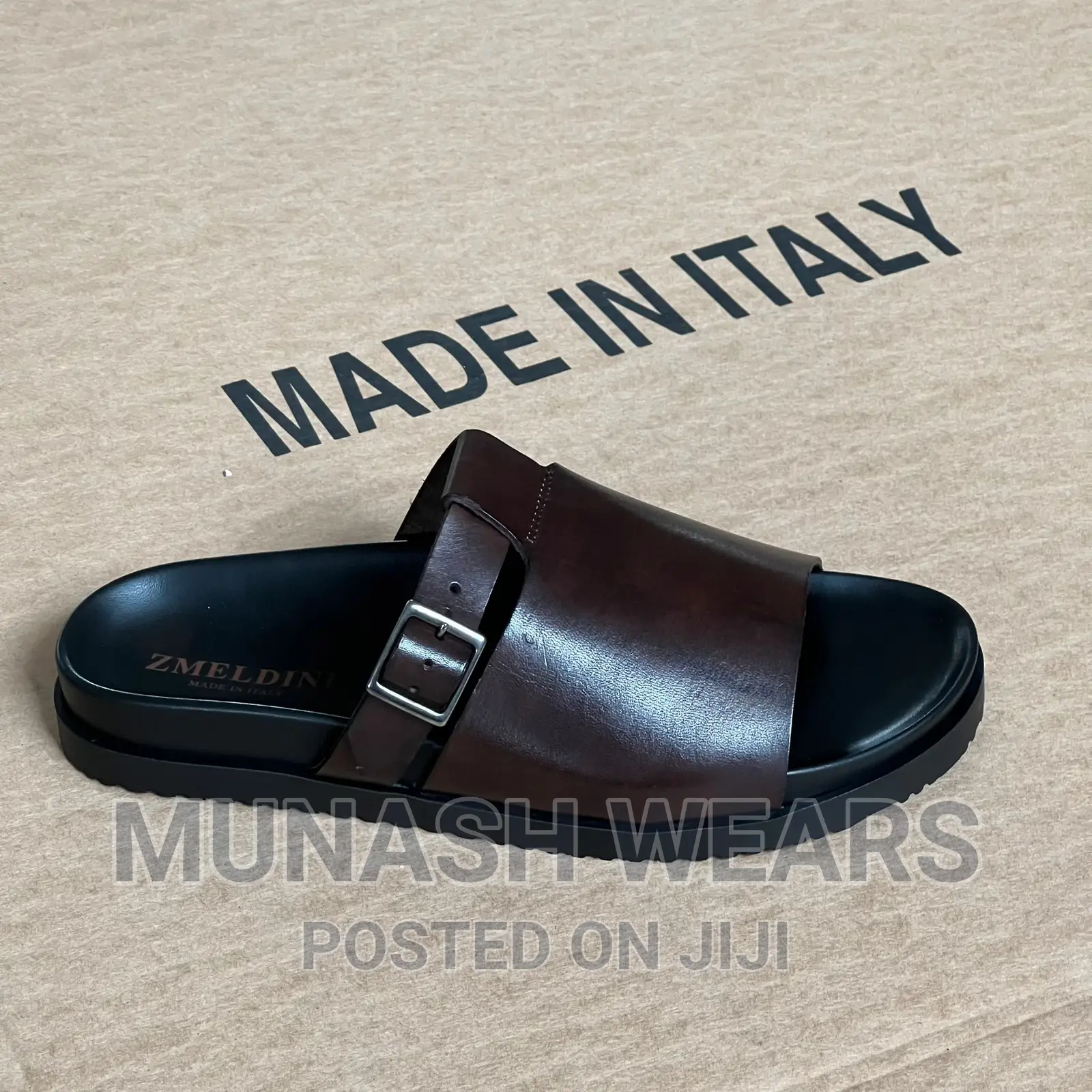 Pure Italian Leather Slipers