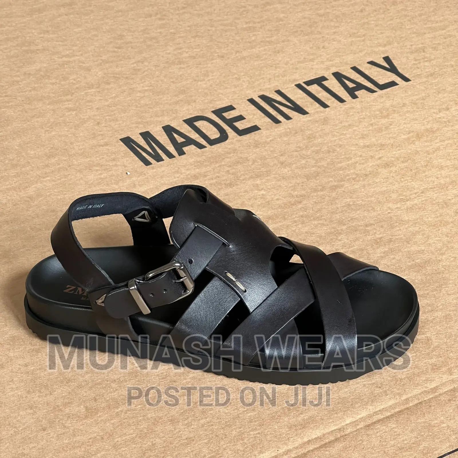 Pure Italian Leather Slipers
