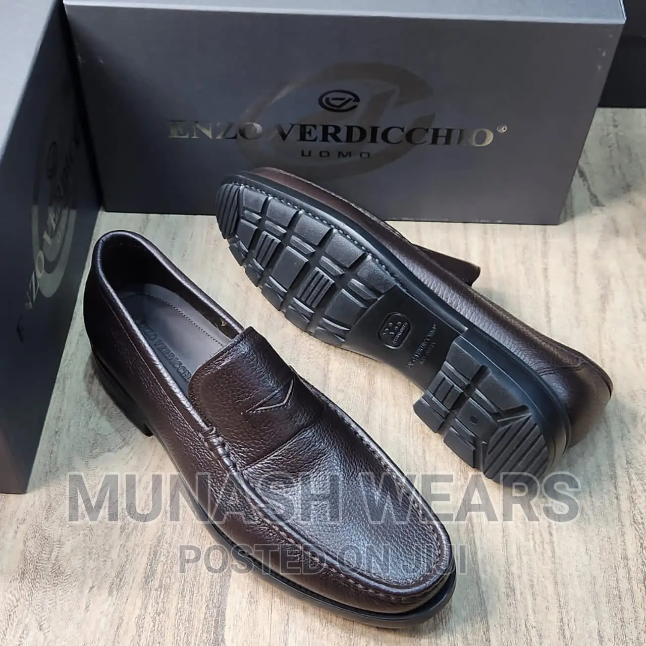 Pure Original Italian Leather Enzo Shoe
