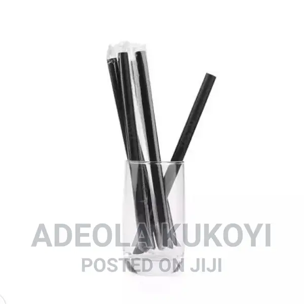 40 Packs of 10mm Individually Wrapped Smoothie Straw