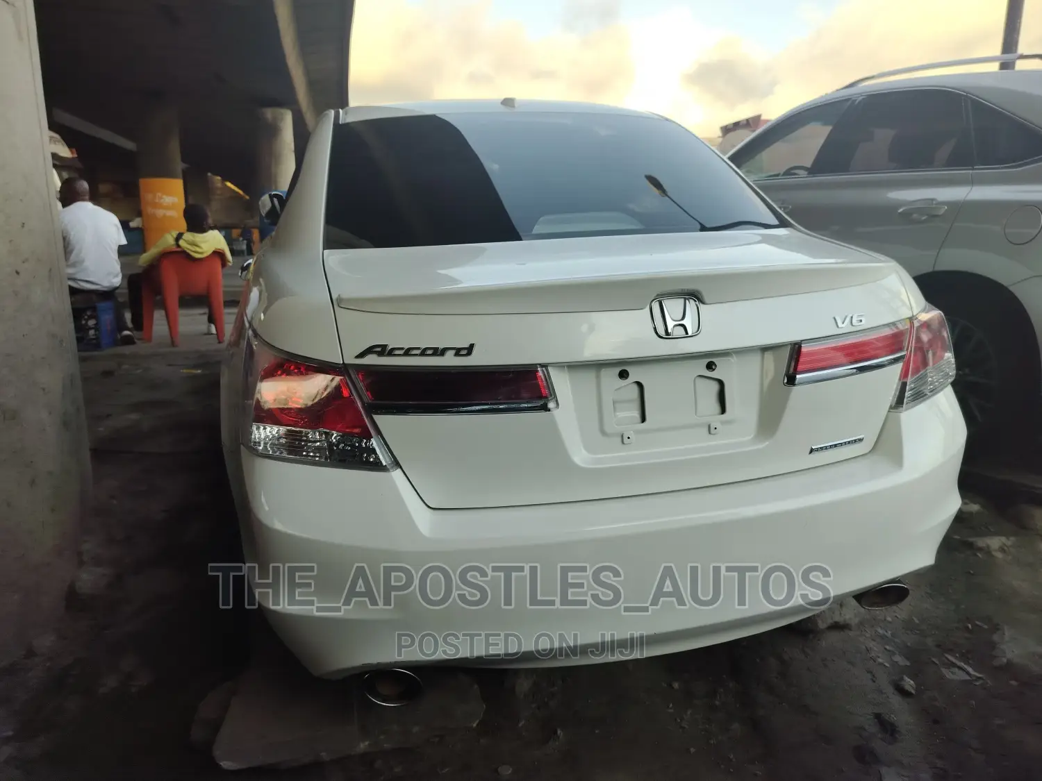 Honda Accord Sedan EX V-6 2010 Off white