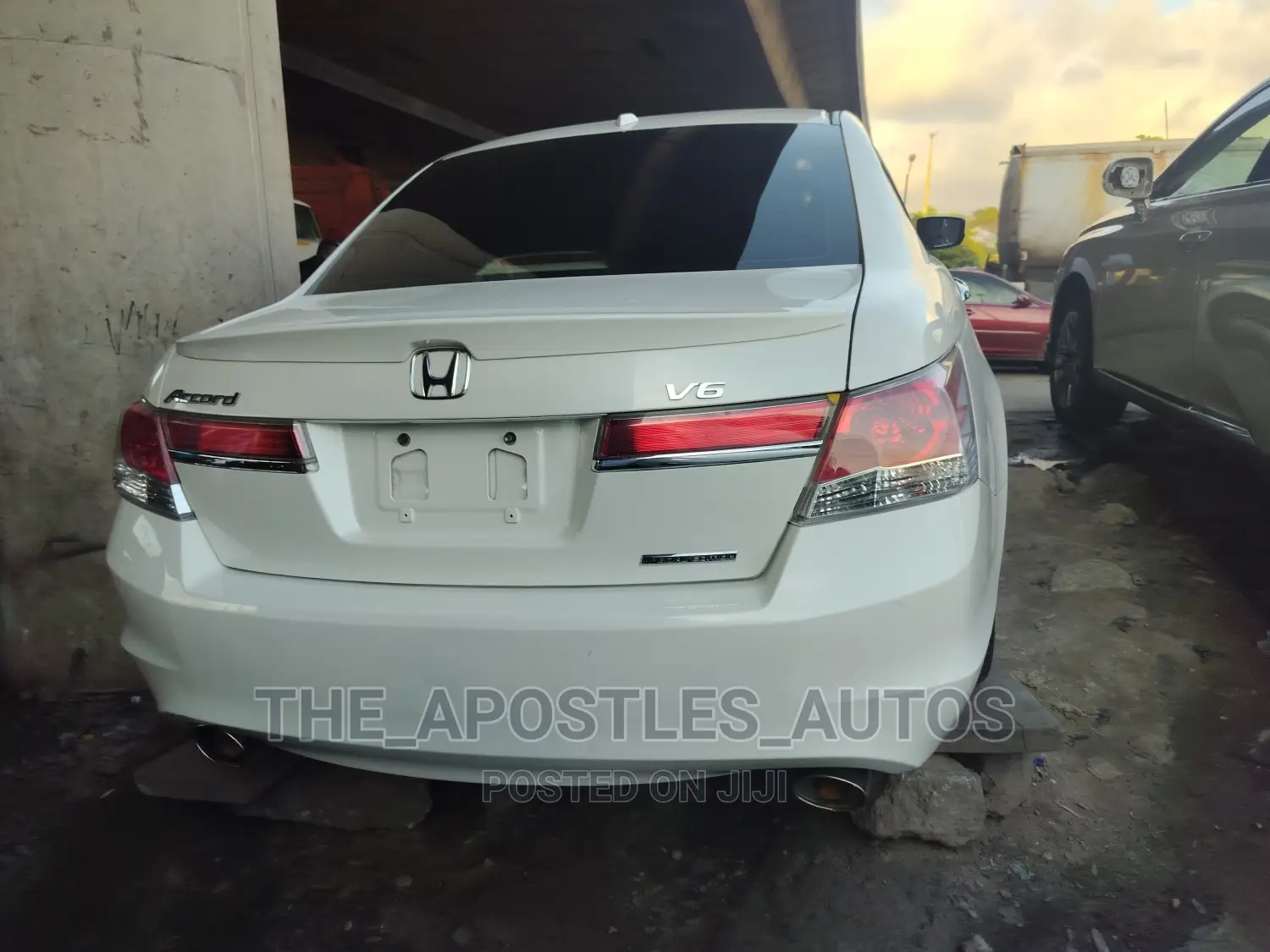 Honda Accord Sedan EX V-6 2010 Off white