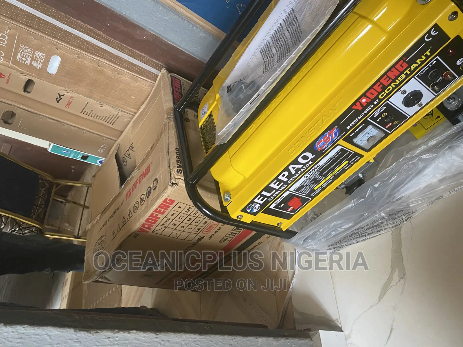 New Model Elepaq Sv6800 3.5kva Generator