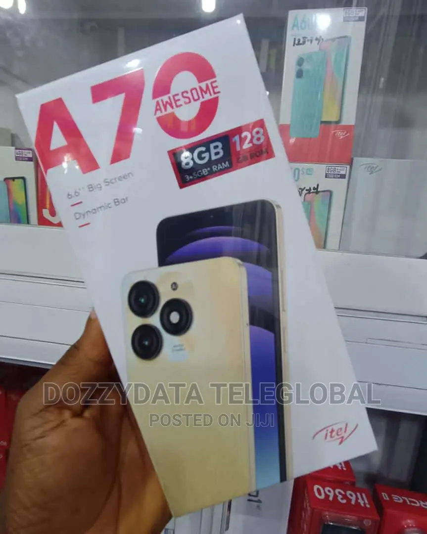 New Itel A70 128 GB