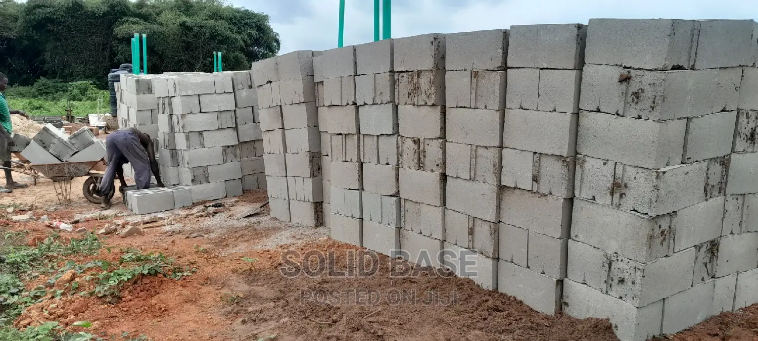 9" Stonedust Blocks Moulding On The Site At A Cheaper Rate.