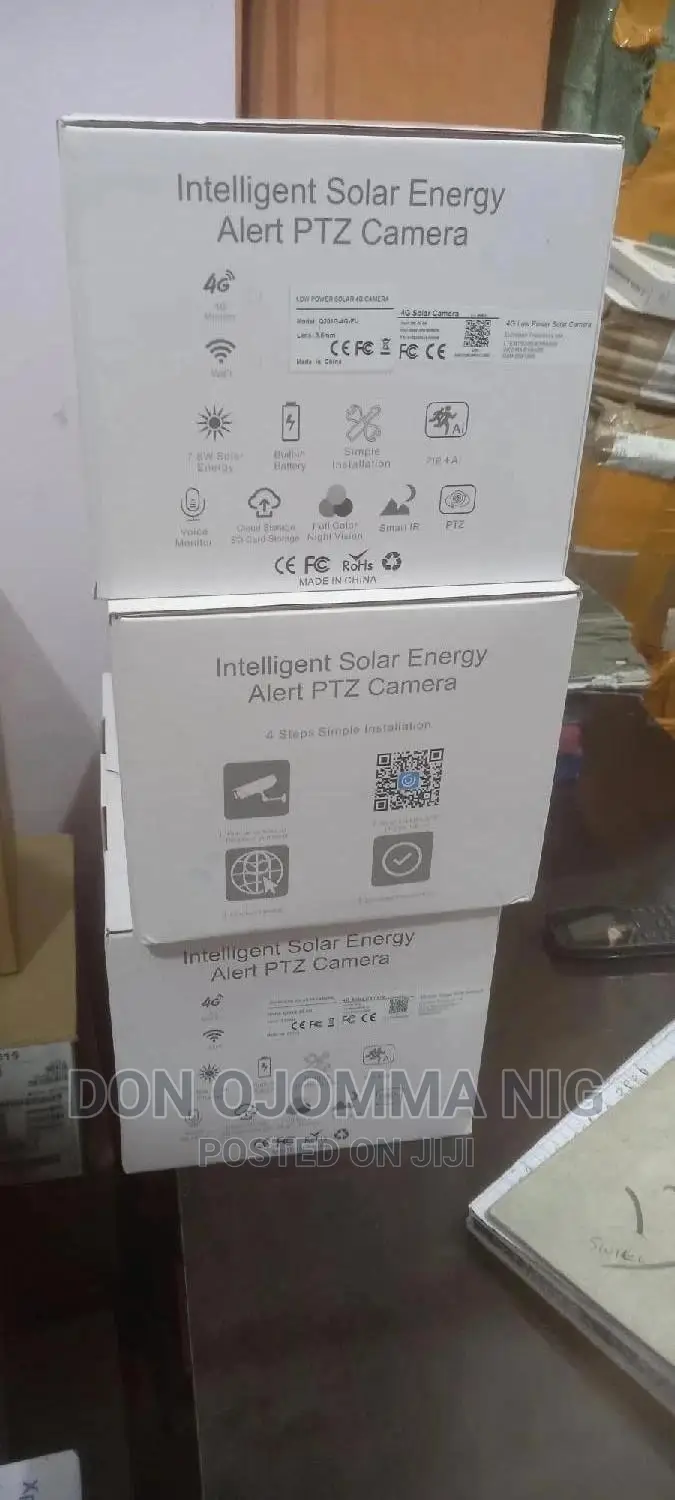 4G Wifi HD Intelligent Solar Energy Alert PTZ Camera