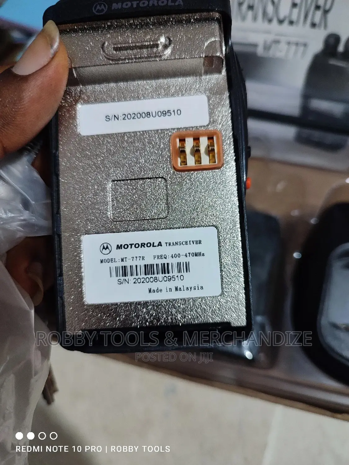 Motorola MT-777 Walkie-Talkie