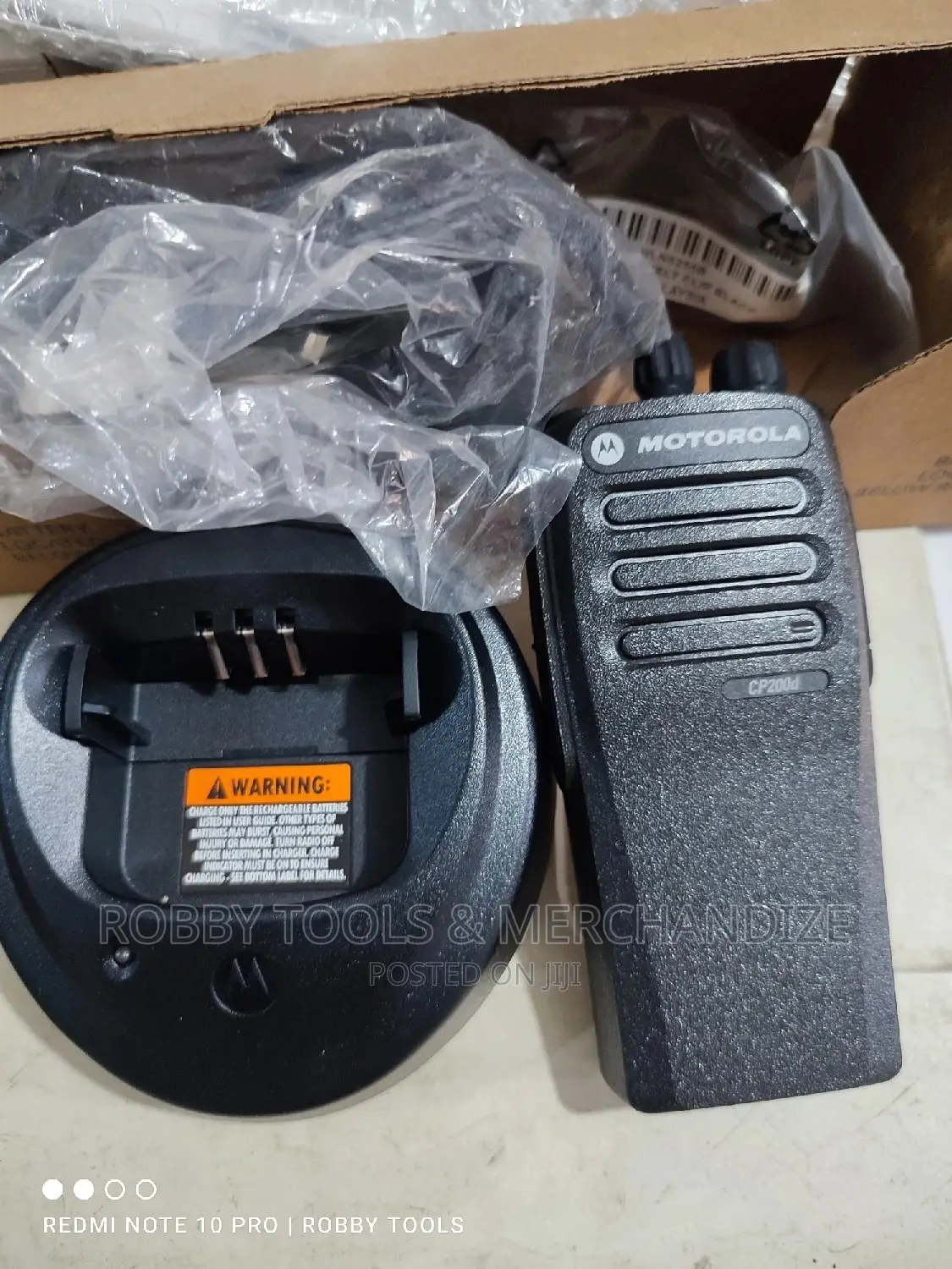 Motorola Cp200d Portable Radio