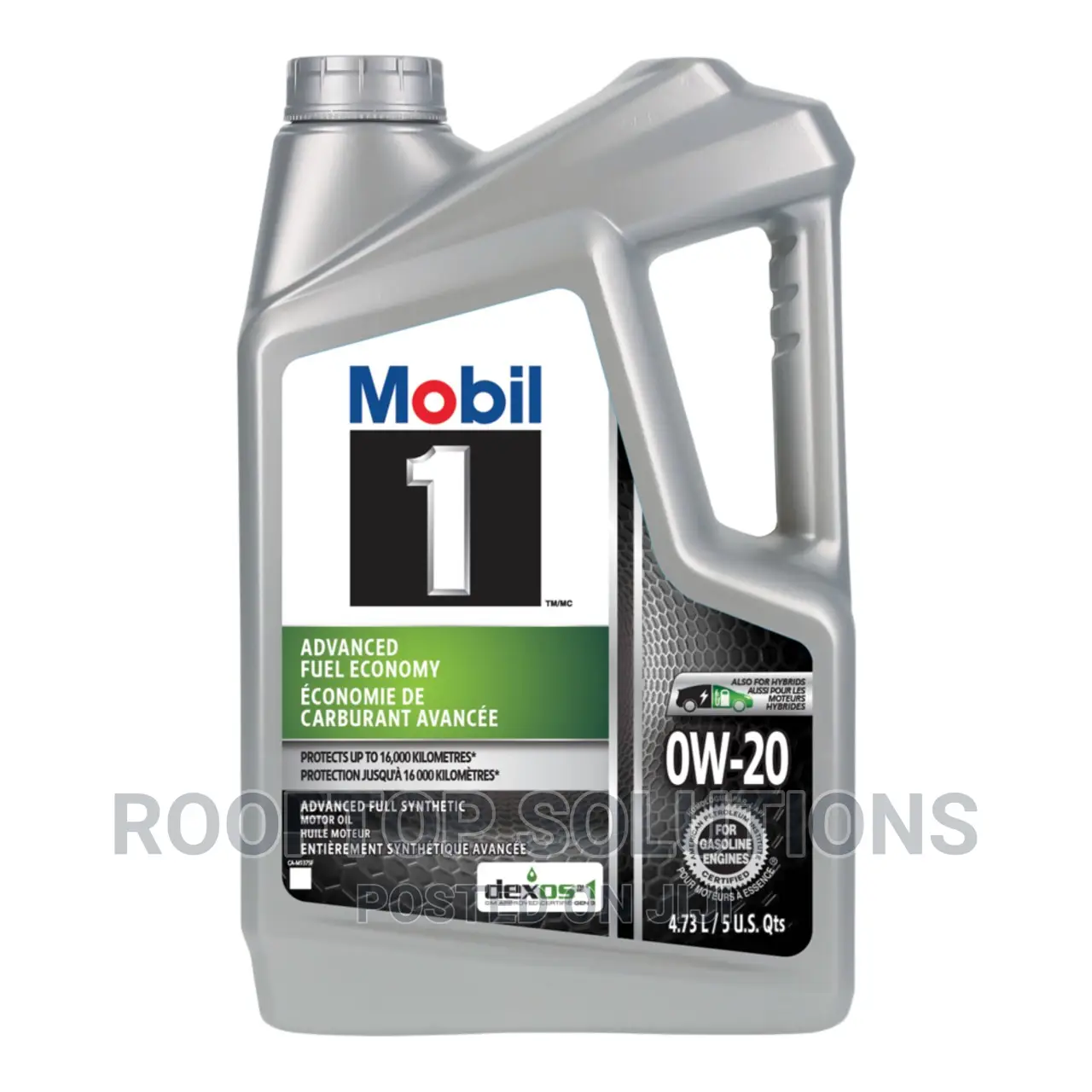 Mobil 1 Advanced Fuel Economy SAE 0W20 5Q