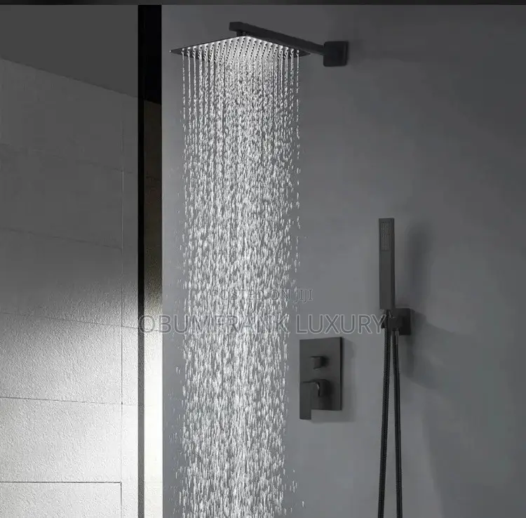 Black Conceal Shower Mixer England