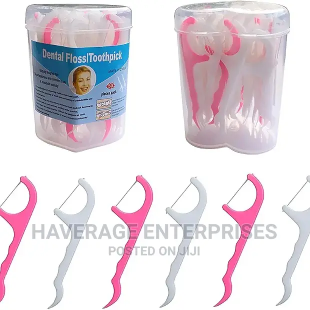 Dental Floss Picks Complete Clean, Toothpick
Carton 300packs