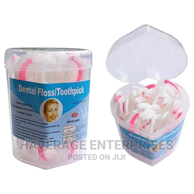 Dental Floss Picks Complete Clean, Toothpick
Carton 300packs